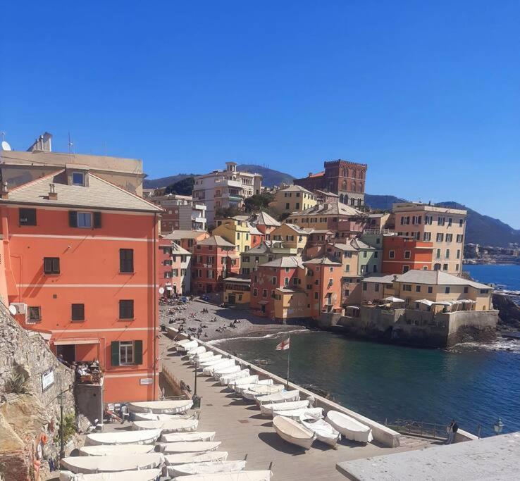 Апартаменти D&P Baia Boccadasse Генуя Екстер'єр фото